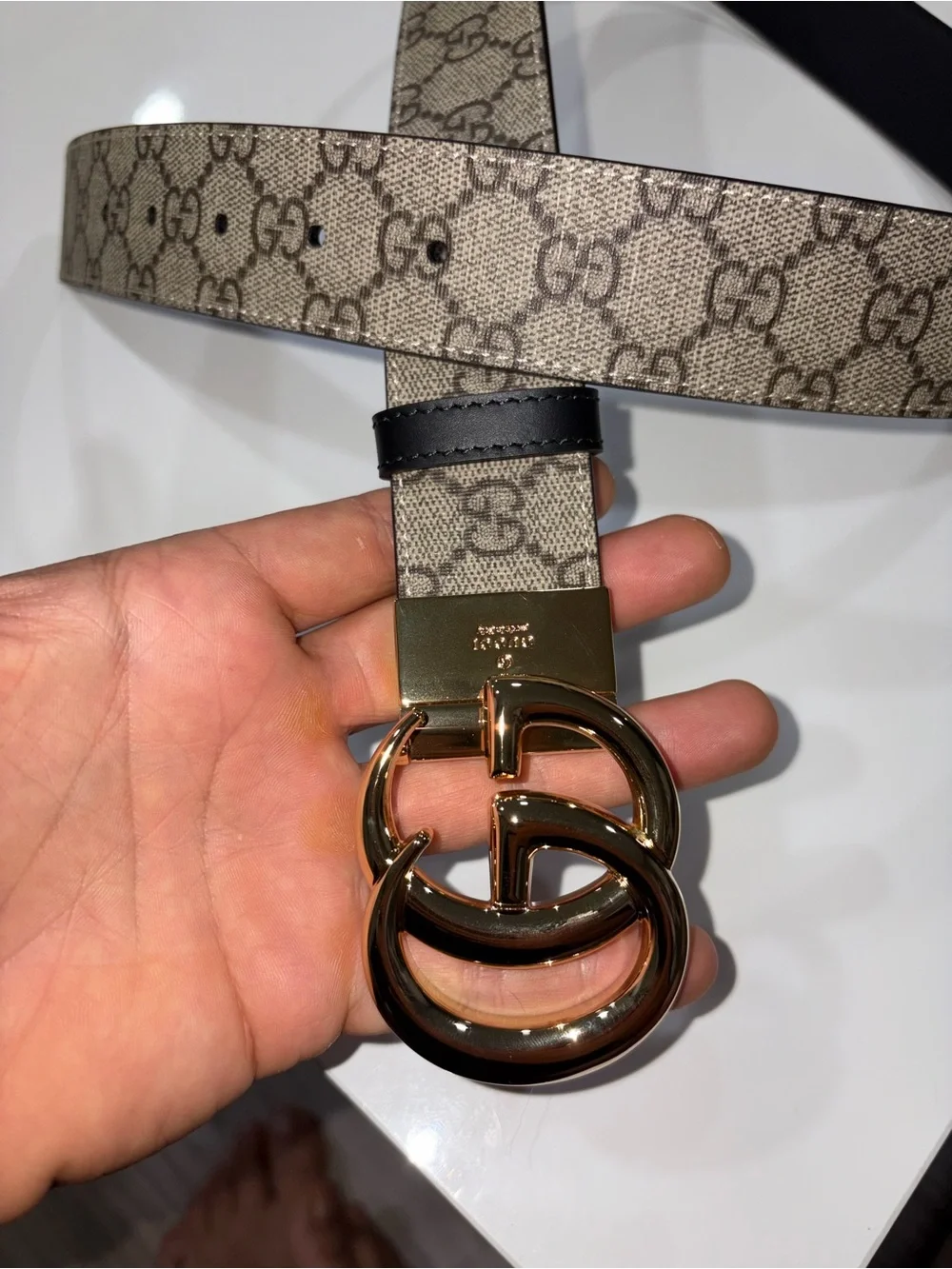 Gucci Belt Reversible GG Marmont belt